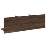 vidaXL Armoire murale 100x16 5x30 cm chêne marron bois d'ingénierie