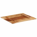 vidaXL Dessus de table rectangulaire 70x80 cm 15-16 mm Bois récupéré
