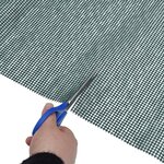 vidaXL Tapis de sol de camping vert 4x2 m