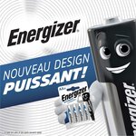 Blister de 4 Piles Ultimate Lithium L92 AAA LR03 Micro ENERGIZER