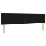 vidaXL Tête de lit capitonnée grise foncée 200 cm