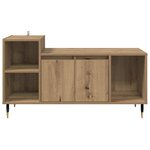 vidaXL Meuble TV Chêne artisanal 100 x 35 x 55 cm Bois d'ingénierie