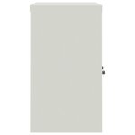vidaXL Classeur gris clair 90x40x70 cm acier