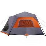 vidaXL Tente familiale 10 personnes libération rapide imperméable