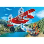 PLAYMOBIL 71463 - Hydravion avec pompier