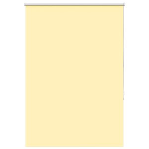 vidaXL Store enrouleur occultant jaune largeur du tissu 85 7 cm