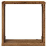vidaXL Étagères cube murales 6 Pièces vieux bois 30x15x30 cm