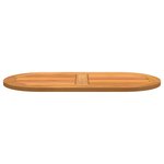 vidaXL Plateau de table Marron 90 x 45 x 2 cm Bois d'acacia massif