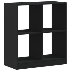 vidaXL Bibliothèque noir 68 5x32x75 cm bois d'ingénierie