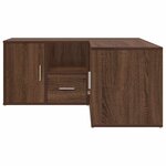 vidaXL Armoire d'angle chêne marron 160x40x45 cm bois d'ingénierie