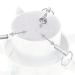 vidaXL Support de sapin de Noël Blanc 47x47x13 5 cm