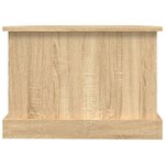 vidaXL Table basse Chêne sonoma 90x50x35 cm Bois d'ingénierie