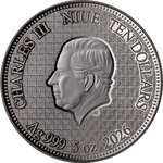 Pièce de monnaie en Argent 10 Dollars g 155.5 (5 oz) Millésime 2026 Bliss SNAKE (PRÉCOMMANDE)