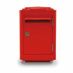 Boite aux lettres 1945 rouge