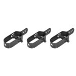 Vidaxl clôture à mailles et pointes d'ancrage 0 8 x 25 m gris