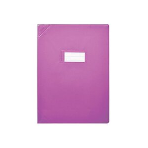 Protège-cahier PVC 150 Strong Line 17x22 cm opaque Violet ELBA