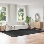 vidaXL Tapis Gris foncé 240 x 340 cm Polypropylène