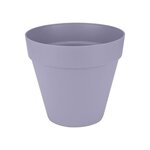Pot de fleur Loft Urban Rond avec roues - Violet Ø 48.5 x hauteur 45 cm - Extérieur 100 recyclé