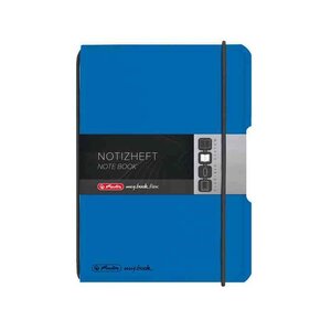 Carnet de note my.book flex A6 PP-Cover Quadrillé Bleu HERLITZ