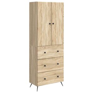 vidaXL Ensemble de Meubles 2 Pièces Chêne Sonoma 66 x 34 5 x 90 cm