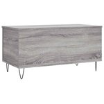 vidaXL Table basse Sonoma gris 90x44 5x45 cm Bois d'ingénierie
