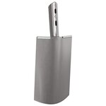 vidaXL Tête de pelle Argent 43 x 17 cm Acier enduit de poudre