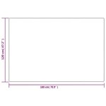 vidaXL Couverture lestée avec housse Gris 120x180 cm 5 kg Tissu