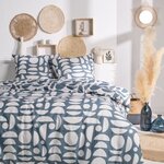 Parure de lit 220 x 240 + 2 taies d'oreiller 63 x 63