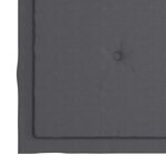 vidaXL Chaises de jardin empilables avec coussins lot de 4 Teck solide