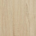 vidaXL Table de chevet chêne sonoma 40x35x50 cm bois d’ingénierie