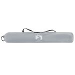 vidaXL Tente de plage gris libération rapide imperméable