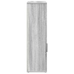 vidaXL Bibliothèque sonoma gris 60x24x85 cm bois d'ingénierie