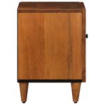 vidaXL Cabinet de chevet 2 Pièces Marron 40 x 33 x 46 cm