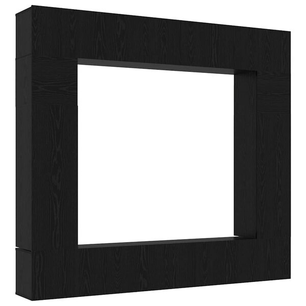 vidaXL Ensemble meuble TV 8 Pièces Chêne noir 100 x 30 x 30 cm