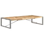 vidaXL Table basse 180x90x40 cm Bois de manguier brut