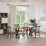 vidaXL Cadre de lit sans matelas cire marron 90x200 cm bois pin massif