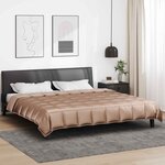vidaXL Duvet complet toute l'année Doré 220 x 240 cm