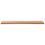 vidaXL Dessus de bureau 100x(55-60)x2 5 cm bois massif de hêtre