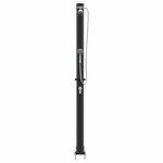 vidaXL Douche solaire extérieure Noir 217 cm PVC  aluminium