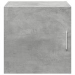 vidaXL Armoire murale gris béton 40x42 5x40 cm bois d'ingénierie