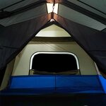 vidaXL Tente familiale avec LED 10 personnes à dégagement rapide