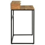 vidaXL Bureau 110x50x87 cm en bois massif d'acacia
