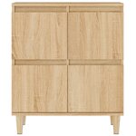 vidaXL Buffet Chêne sonoma 60x35x70 cm Bois d'ingénierie