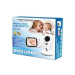 Esperanza EHM002 Moniteur bébé LCD 3 2" Blanc