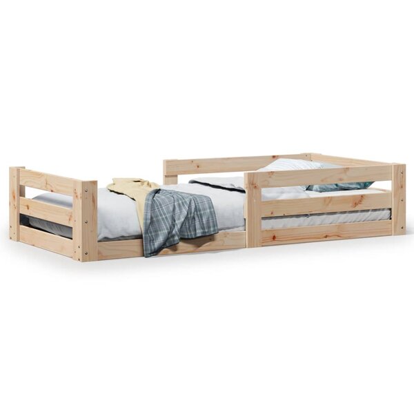 vidaXL Cadre de lit sans matelas 70x140 cm bois de pin massif