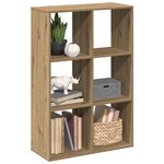 vidaXL Étagère séparatrice de pièce chêne artisanal 69 5x29x103 5 cm