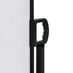 vidaXL Auvent latéral rétractable blanc 120x600 cm