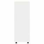 vidaXL Garde-robe Blanc 80x40x110 cm Bois d’ingénierie