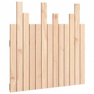 vidaXL Tête de lit murale 82 5x3x80 cm Bois massif de pin