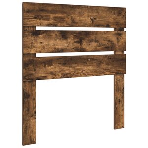 vidaXL Tête de lit Chêne fumé 80 cm Bois d'ingénierie